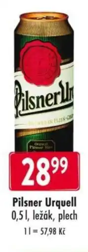 Qanto Pilsner Urquell nabídka