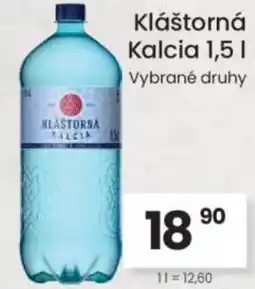 Kubík potraviny Kláštorná Kalcia nabídka