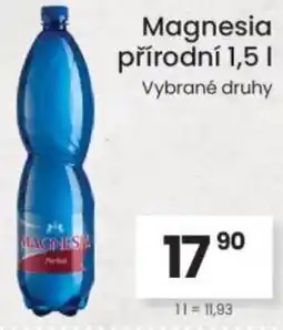 Kubík potraviny Magnesia přírodní nabídka