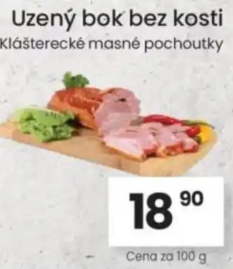 Kubík potraviny Uzený bok bez kosti nabídka