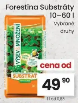 Kubík potraviny Forestina Substráty nabídka