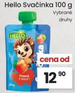 Kubík potraviny Hello Svačinka nabídka