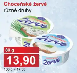 PLUS JIP Choceňské žervé nabídka