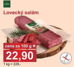 PLUS JIP Lovecký salám nabídka