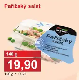 PLUS JIP Gastro Pařížský salát nabídka