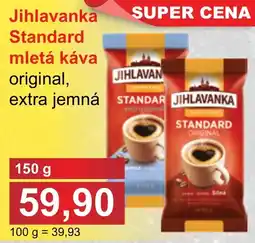 PLUS JIP mletá káva Jihlavanka Standard nabídka
