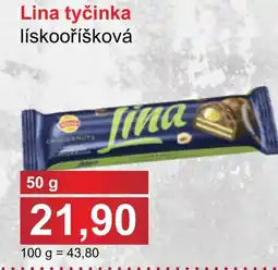 PLUS JIP Lina tyčinka lískooříšková nabídka