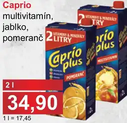 PLUS JIP Caprio multivitamín, jablko, pomeranč nabídka