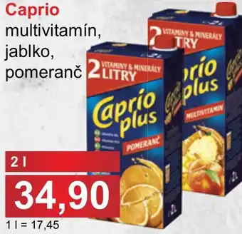 PLUS JIP Caprio multivitamín, jablko, pomeranč nabídka