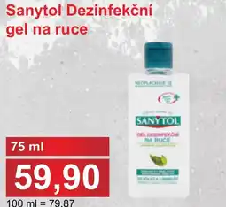 PLUS JIP Sanytol Dezinfekční gel na ruce nabídka