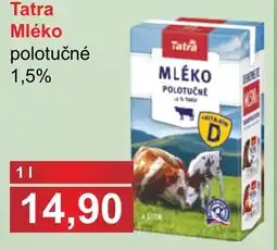 PLUS JIP Tatra Mléko polotučné 1,5% nabídka