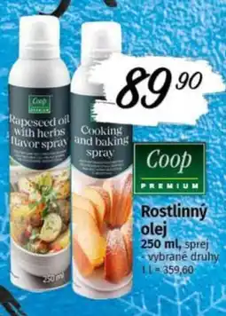 COOP TIP Rostlinný olej nabídka