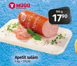 COOP TIP Apetit salám nabídka