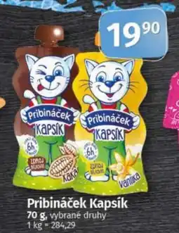 COOP TIP Pribináček Kapsík nabídka