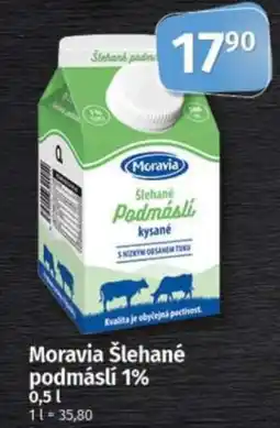 COOP TIP Moravia šlehané podmáslí 1% nabídka
