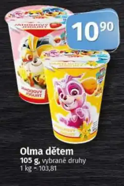 COOP TIP Olma dětem nabídka