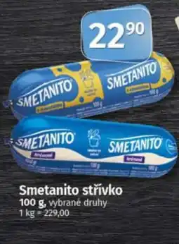 COOP TIP Smetanito střívko nabídka