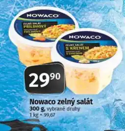 COOP TIP Nowaco zelný salát nabídka