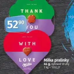 COOP TIP Milka pralinky nabídka