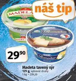 COOP TIP Madeta tavený sýr nabídka