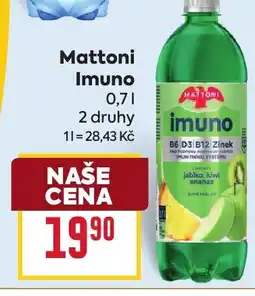 Billa Mattoni Imuno nabídka