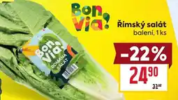 Billa Římský salát nabídka