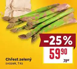 Billa Chřest zelený nabídka