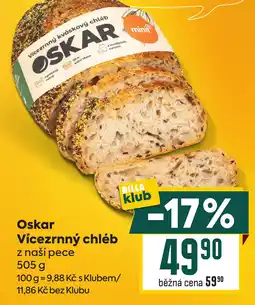 Billa Oskar Vícezrnný chléb nabídka