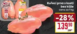 Billa Kuřecí prsa s kostí bez kůže nabídka