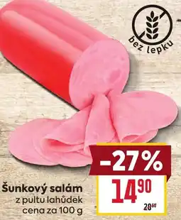 Billa Šunkový salám nabídka