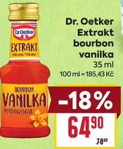 Billa Dr. Oetker Extrakt bourbon vanilka nabídka