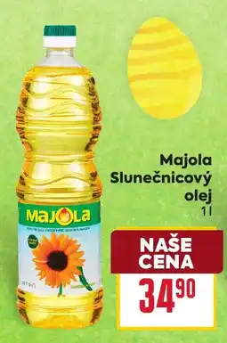Billa Majola Slunečnicový olej nabídka