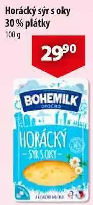 CBA Horácký sýr s oky 30% plátky nabídka