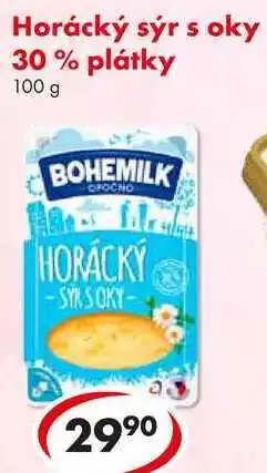 CBA Horácký sýr s oky 30% plátky nabídka