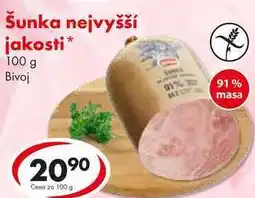 CBA Šunka nejvyšší jakosti nabídka