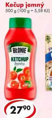 CBA Kečup jemný nabídka