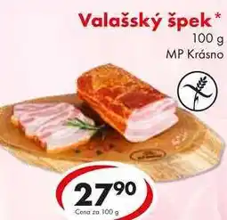 CBA Valašský špek nabídka