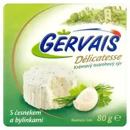 Tamda Foods Gervais Délicatesse Krémový tvarohový sýr 80g, vybrané druhy nabídka