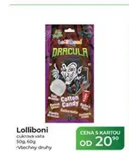 Tamda Foods Lolliboni cukrová vata 50 g, 60 g nabídka