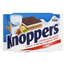 Tamda Foods Storck Knoppers Oplatky s mléčným a lískooříškovým krémem 25g nabídka