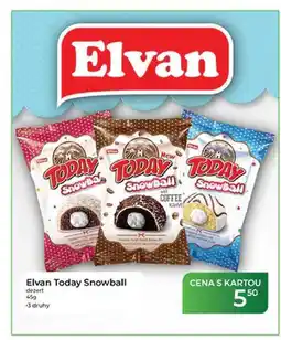 Tamda Foods Elvan Today Snowball dezert nabídka