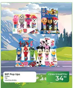 Tamda Foods BIP Pop Ups lízátko nabídka