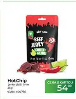Tamda Foods HotChip jerky chili lime nabídka