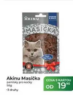 Tamda Foods Akinu Masíčka pamlsky pro kočky nabídka