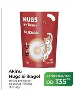 Tamda Foods Akinu Silikagel stelivo pro kočky od 2600g-6500g nabídka