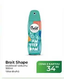 Tamda Foods Brait Shape osvěžovač vzduchu nabídka