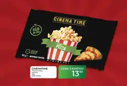 Tamda Foods CINEMATIME Premium Pizza popcorn nabídka