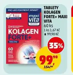 Penny Market TABLETY KOLAGEN FORTE+ MAXI VITA, 60 ks nabídka