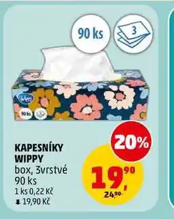 Penny Market KAPESNÍKY WIPPY, 90 ks nabídka