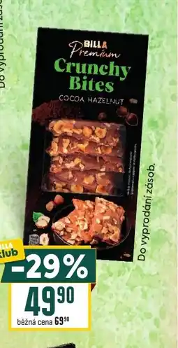 Billa BILLA Premium Crunchy kakao nabídka